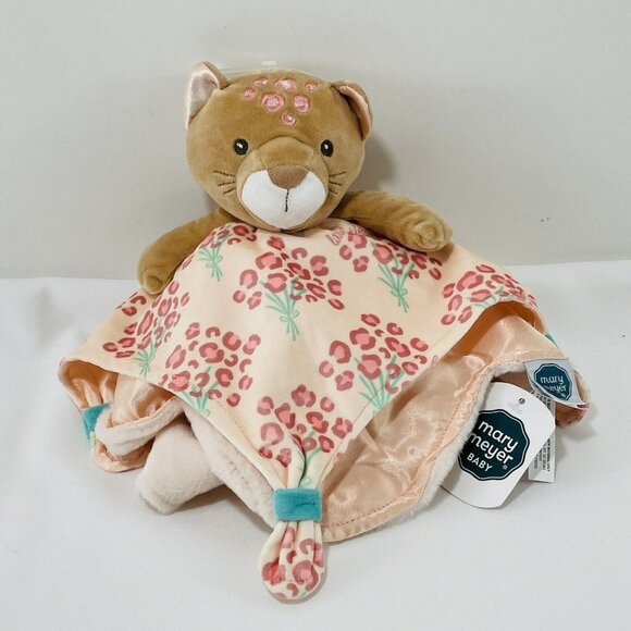 Mary Meyer Other - Mary Meyer Little Leopard Plush Security Blanket Lovey Blankie Toy Infant Baby